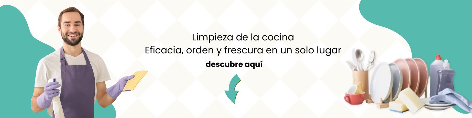Productos para limpieza de la cocina. Eficacia, orden y frescura en un solo lugar. KiwinnaShop