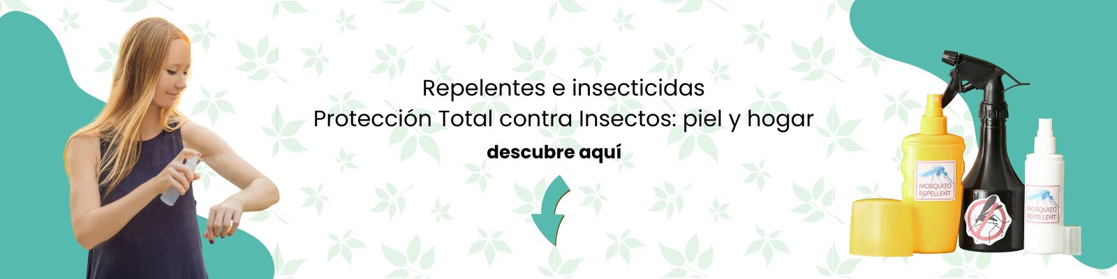 Repelentes e insecticidas. Protección total contra insectos: piel y hogar. En Kiwinnashop