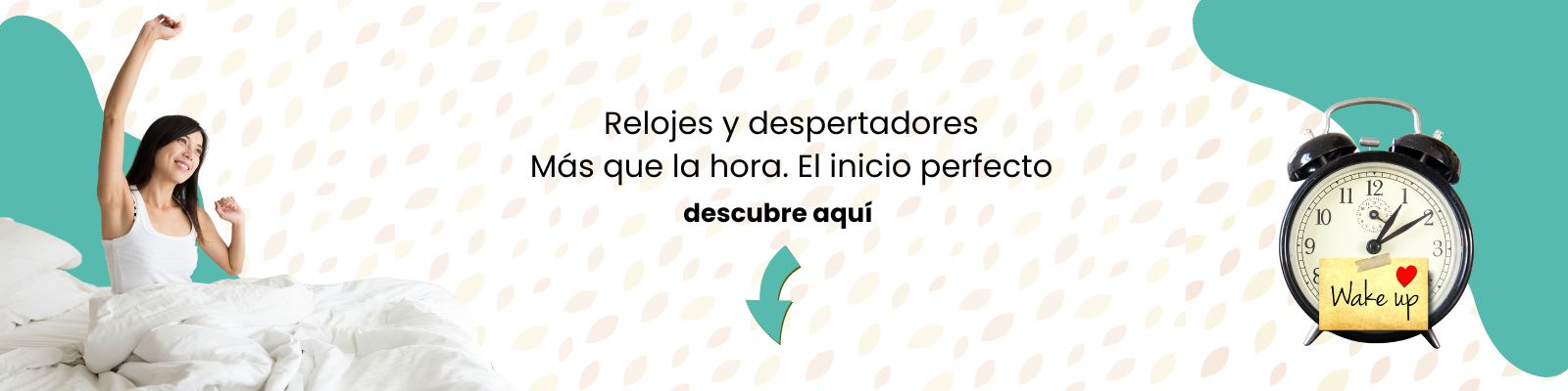 Relojes y despertadores. Más que la hora, el inicio perfecto. En Kiwinnashop