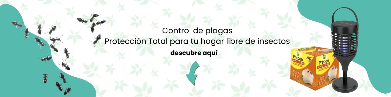 Control de plagas. Protección total para tu hogar libre de insectos. En Kiwinnashop