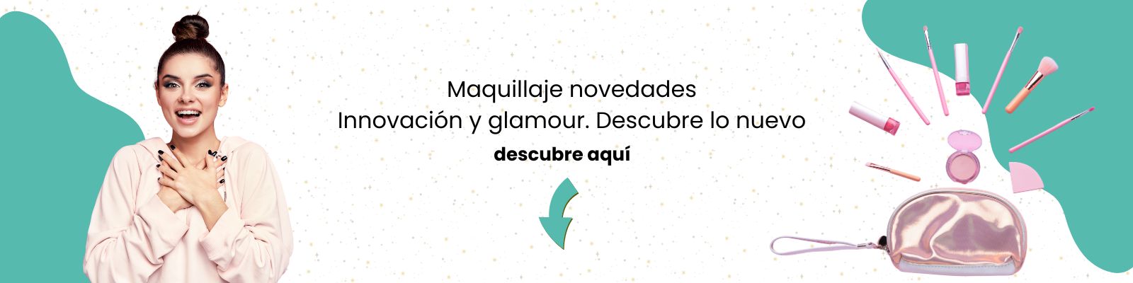 Maquillaje novedades. Innovación y glamour. Descubre lo nuevo. En Kiwinnashop