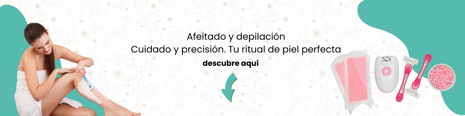 Afeitado y depilación. Cuidado y precisión. Tu ritual de piel perfecta. En Kiwinnashop