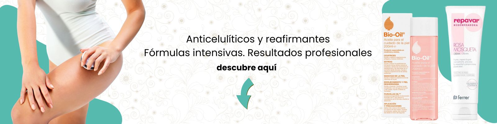 Anticelulíticos y reafirmantes. Fórmulas intensivas, resultados profesionales. En Kiwinnashop
