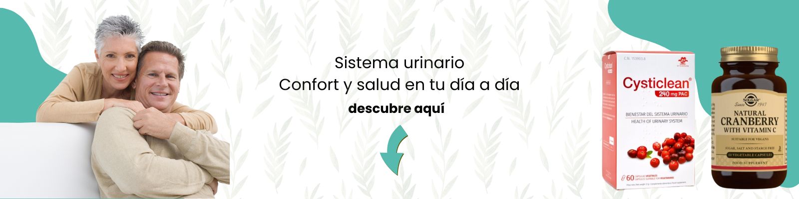 Sistema urinario Confort y salud en tu día a día. En Kiwinnashop